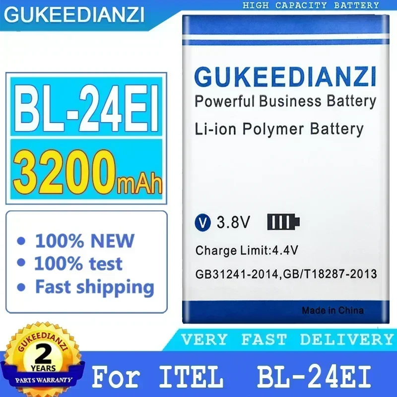 Сменные аккумуляторы для мобильных телефонов большой емкости ITEL BL-21BI BL-24EI BL-20HI