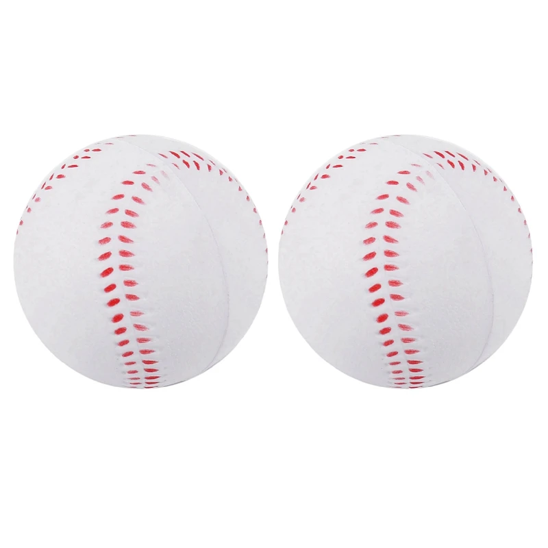 

2X Sport Baseball Reduced Impact Baseball 10Inch Adult Youth Soft Ball For Game Competition Pitching Catching Training