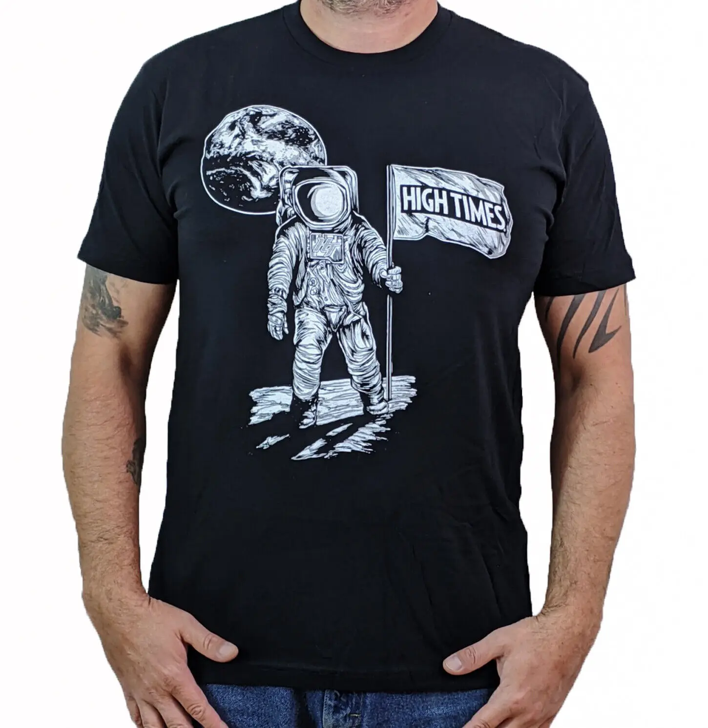 Мужская футболка HIGH TIMES (Moonman)