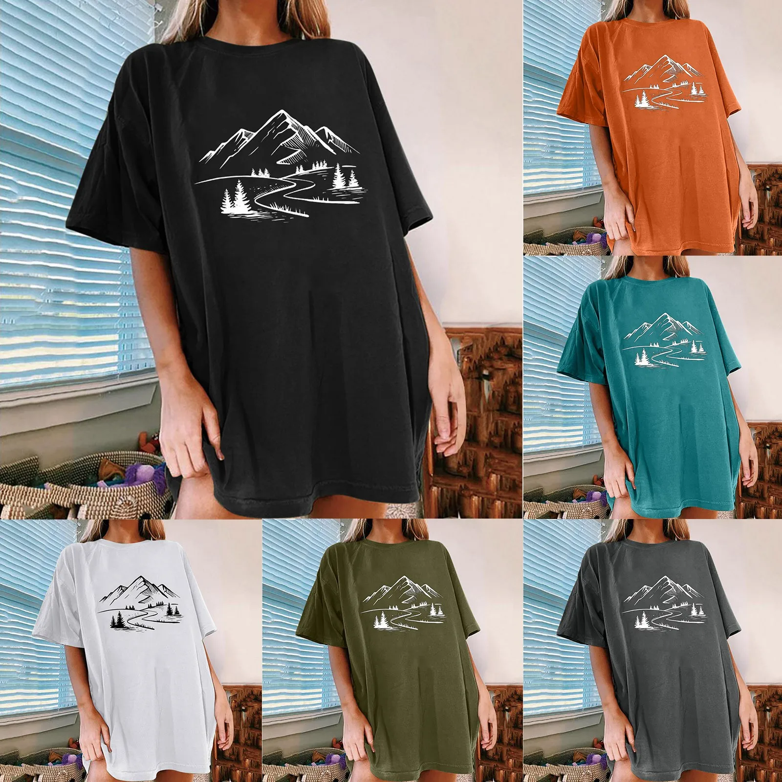 

Блузка женская с коротким рукавом, элегантная повседневная рубашка, винтажный топ из спандекса с длинным рукавом