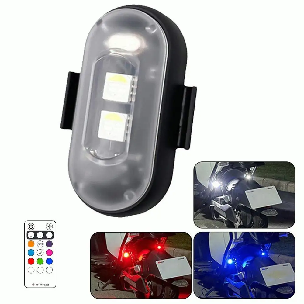 

LED Remote Aircrafts Warnings Light Wireless Long Distance Control Light For Vehicle