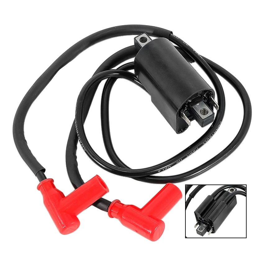 Фото Катушка зажигания для мотоциклов Yamaha RZ350, RZ350A, RZ250R, YFZ350, Banshee 350 (номера деталей: 2GU-82310-51, 3LC-82310-01) №3