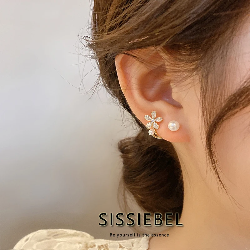 

Элегантный микро-набор в Корейском стиле с цирконом, 2022, новые роскошные аксессуары для вечеринки для женщин и девушек, милые ювелирные изде...