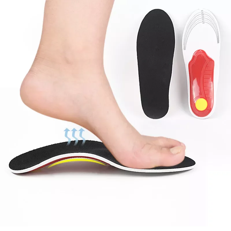 

Insole Arch Support Flatfoot Orthopedic Insoles For Feet Ease Pressure Of Air Movement Damping Cushion Padding Insole