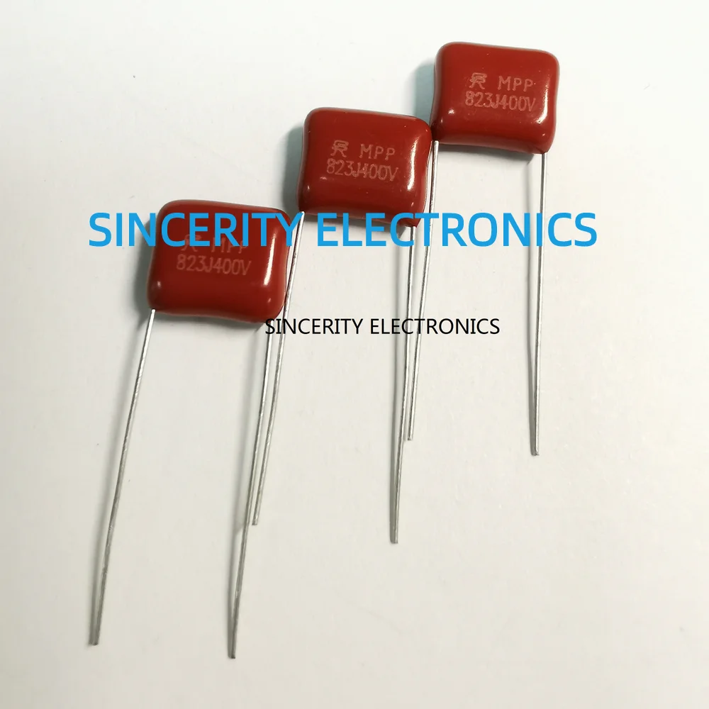 10 шт./лот CBB21 823J400VDC 0.082uF400VDC 82nF400VDC шаг мм Металлизированный Полипропиленовый