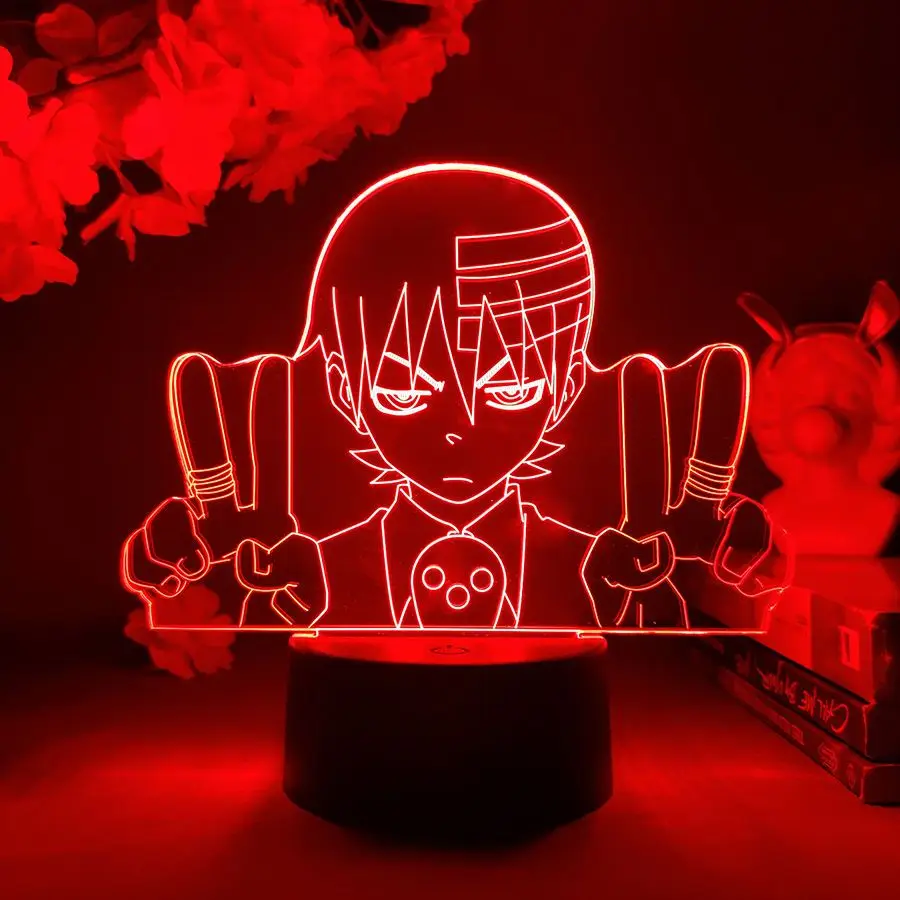 

Детское аниме светодиодное освещение "Пожиратель души" для спальни, Декор, ночник, детский подарок на день рождения, манга, ночник, 3d светильник, Пожиратель души