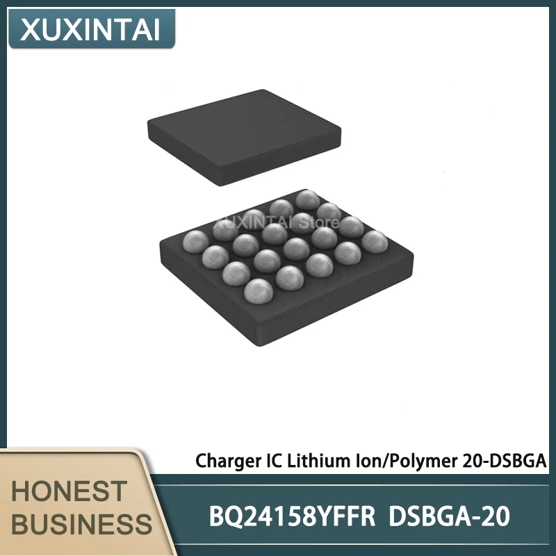 

20Pcs/Lot BQ24158YFFR BQ24158 Charger IC Lithium Ion/Polymer 20-DSBGA