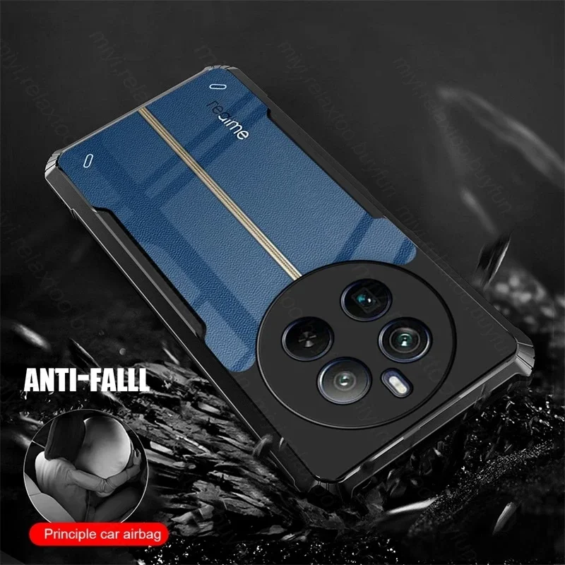 Для Realme 13 Pro Plus Extreme 12 12X Lite 11 11X оформление 4G защита от падения прозрачная № 38