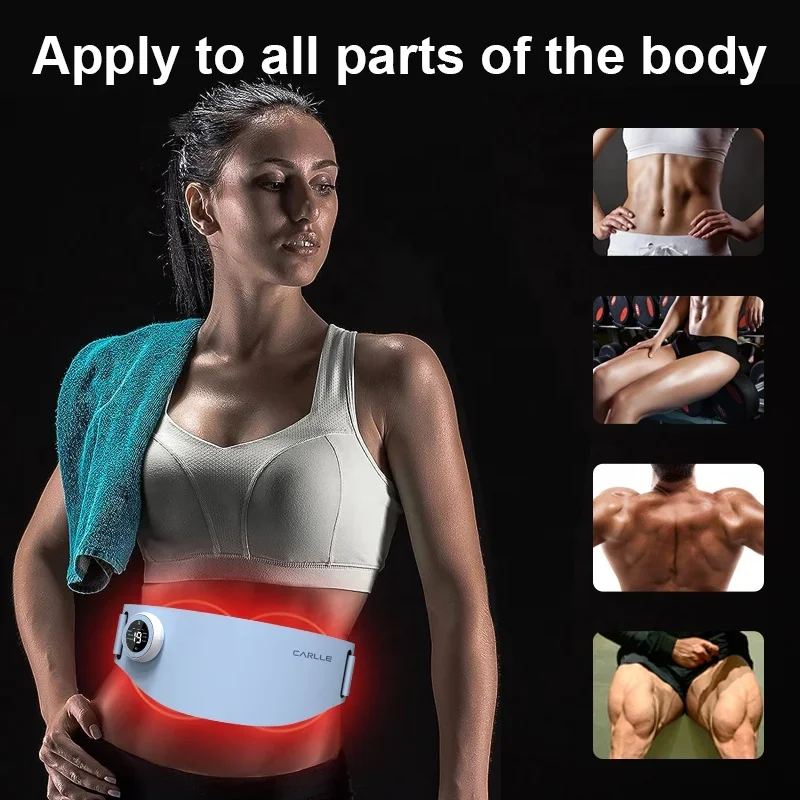 Портативный сжигающий жир согревающий менструальный теплый дворецный пояс nmes