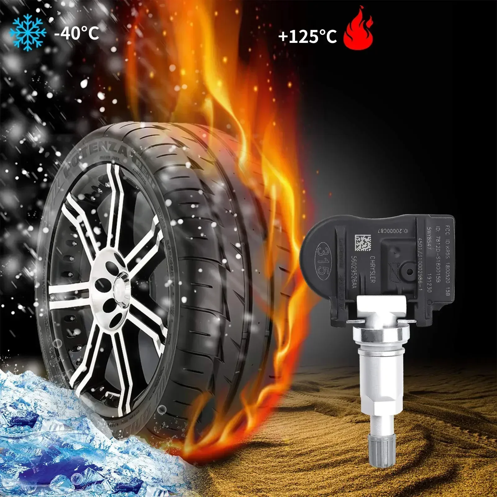 8 компл. Датчик давления в шинах, 4 шт. для Jeep Grand Cherokee Liberty Compass Patriot, калибр, зарядное устройство Avenger (art.: 3920d32eae968) - 3920d32eae968