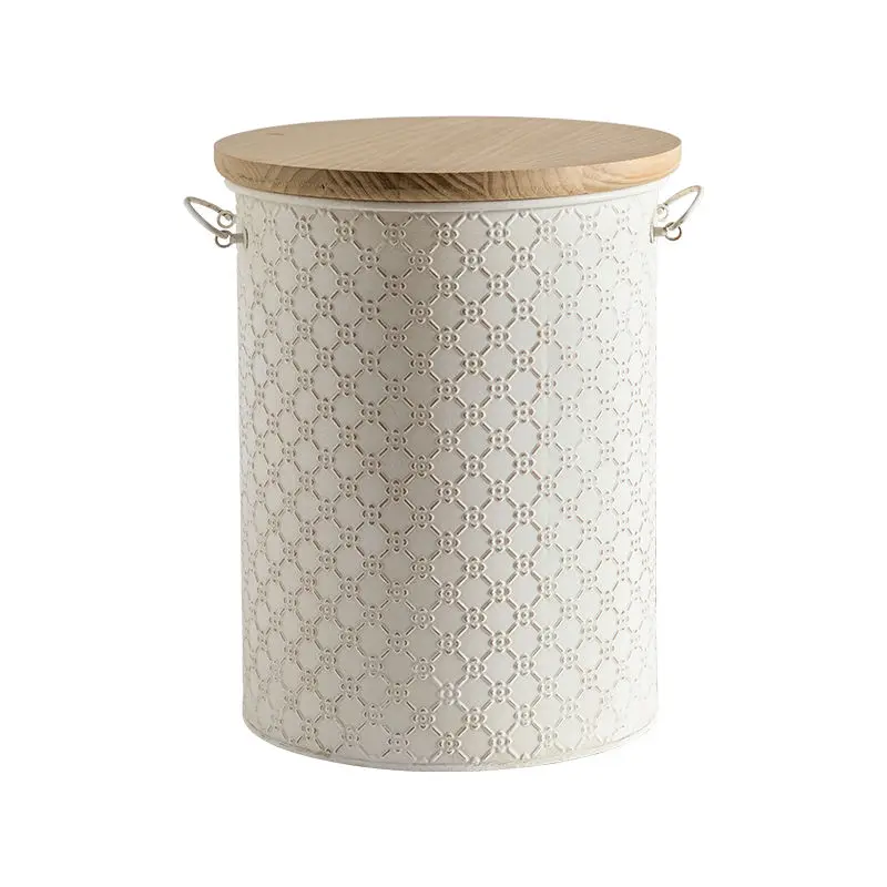 Французская ретро-мебель для гостиной дивана боковой кремовый угол хранения