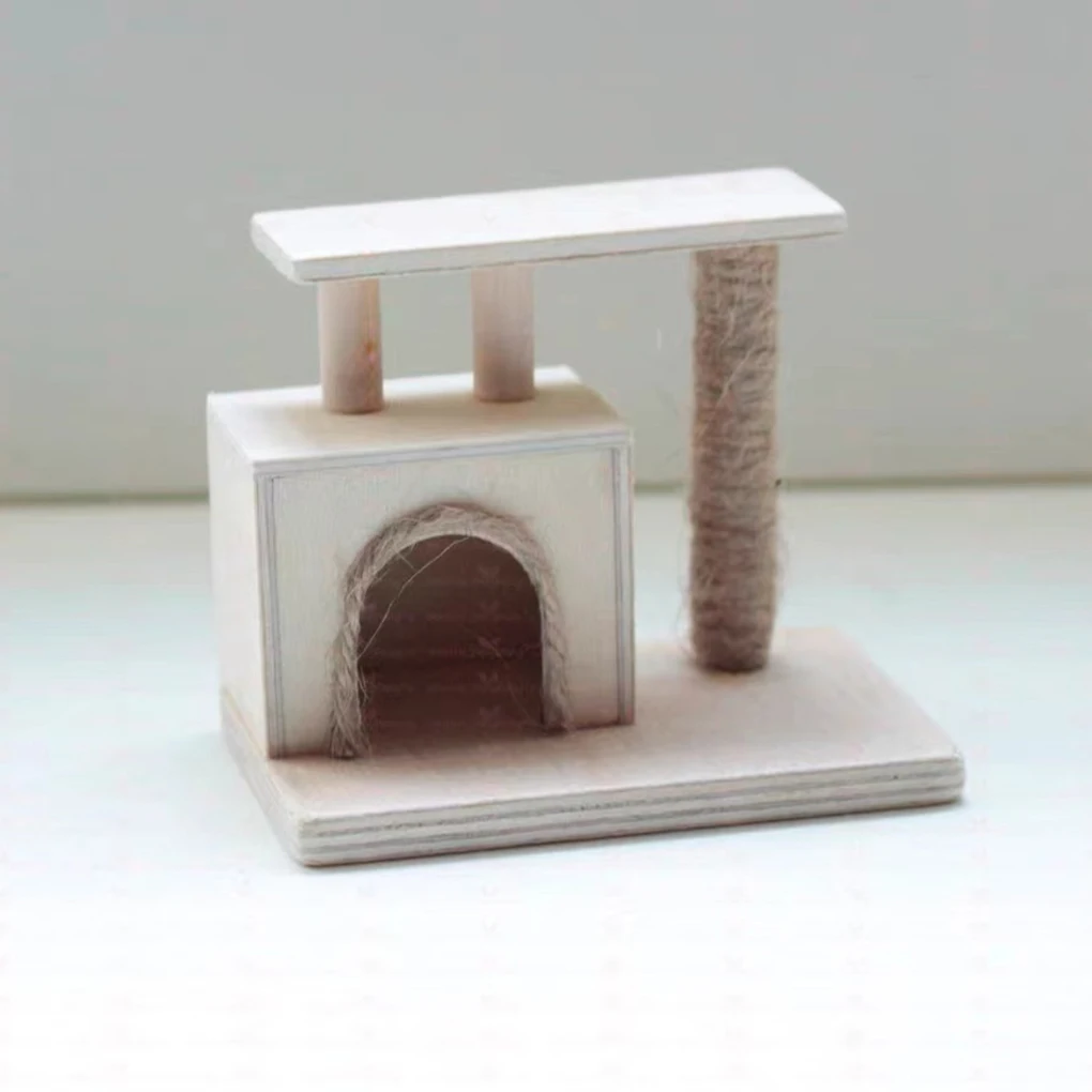 

Mini House Cat Tower Wonderful Mini Cat Climbing Frame Charming Cat Tree