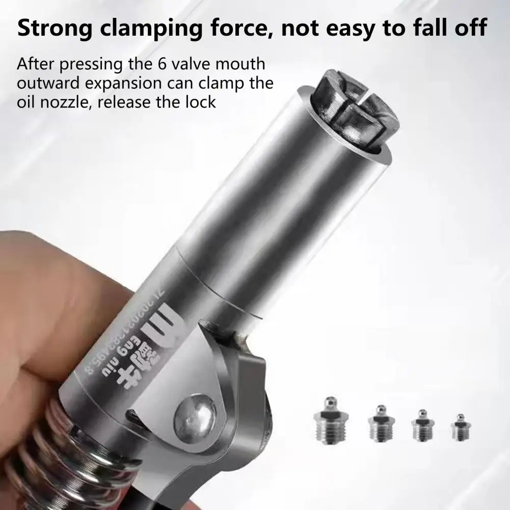 

High Pressure Hard Rust Resistant Grease Coupler Alloy Grease Filling Nozzle Gear Type