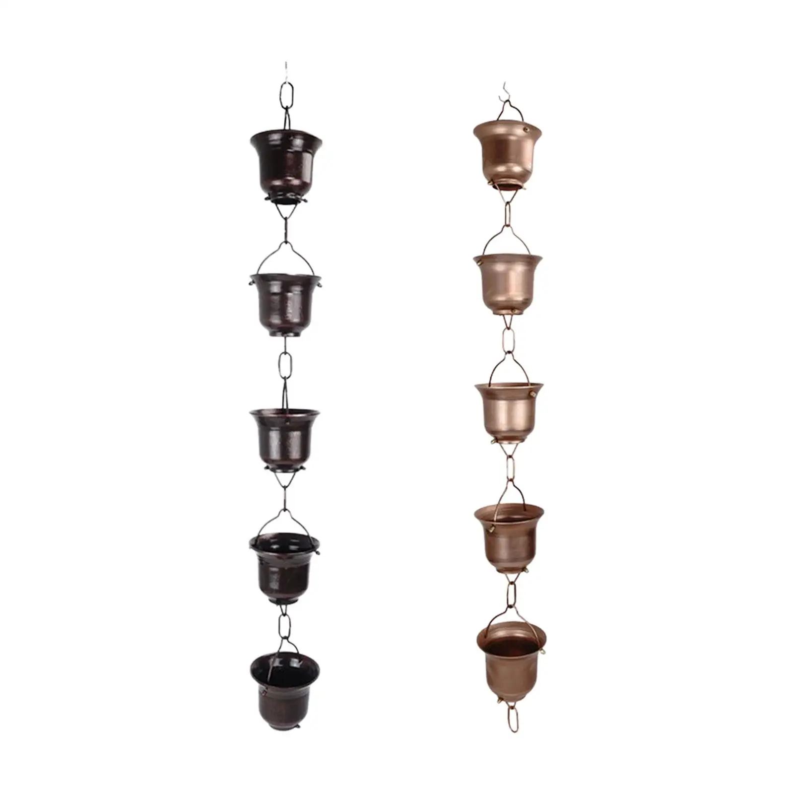 

Rain Water Catcher for Gutter Replace Rain Chains for Outdoor Divert Water