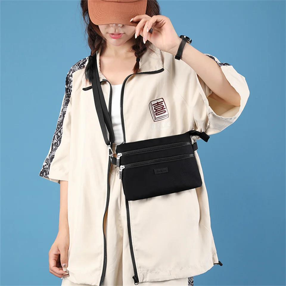 High Capcaity Nylon Women Shoulder Bags Vintage Female Handbag Crossbody Bag Designers Luxury Travel Women Shoulder Bags