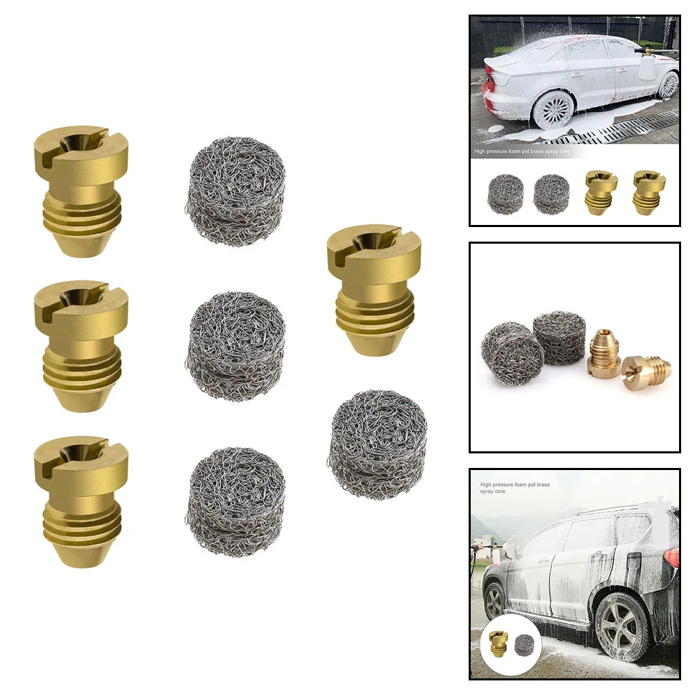 4 шт. насадки для пены 1 мм с сетчатым фильтром