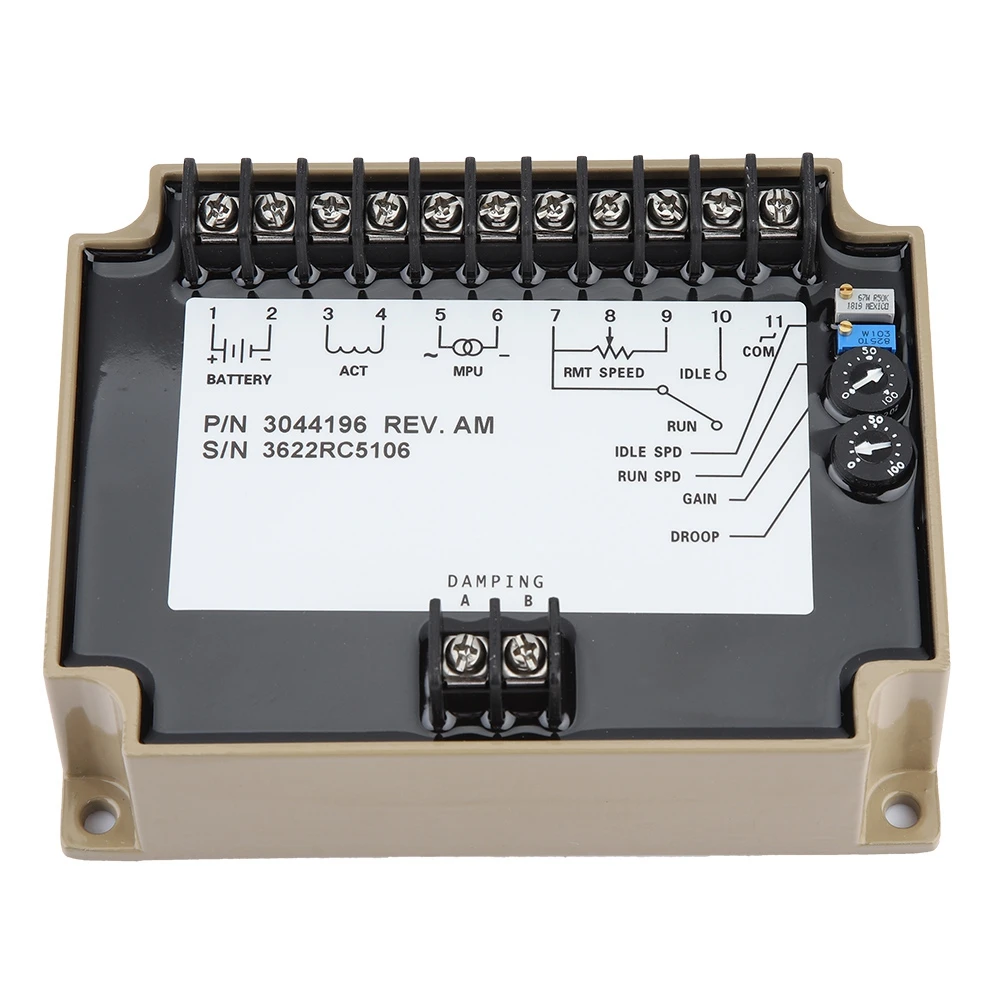 

Electronic Speed Controller Governor 3044196 Generator Speed Control Board 3044196 3044196