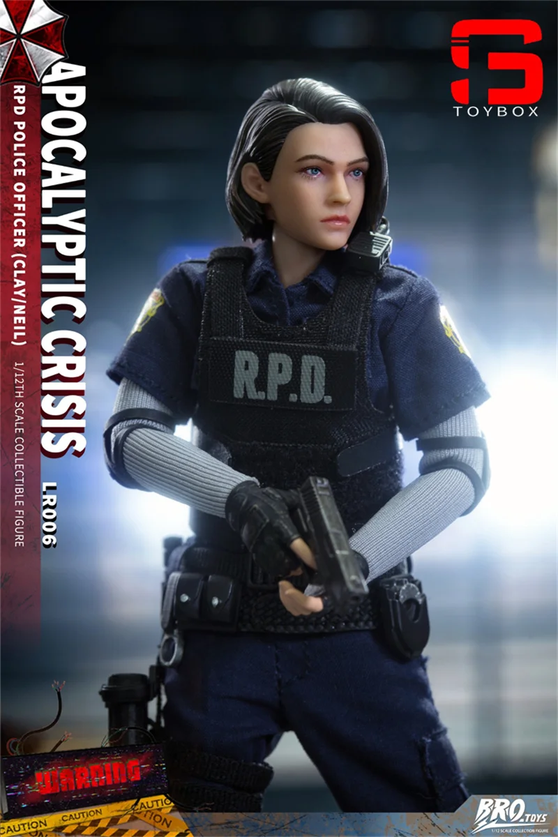 В наличии BROTOYS 1/12 LR006 РПП полицейский сотрудник глина Нил двойная команда 6 дюймов