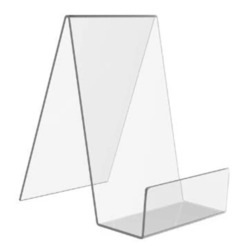 

5 шт. прозрачная акриловая подставка для дисплея, фотодержатель, для демонстрации книг, рисунков и т. д. (X x дюйма)