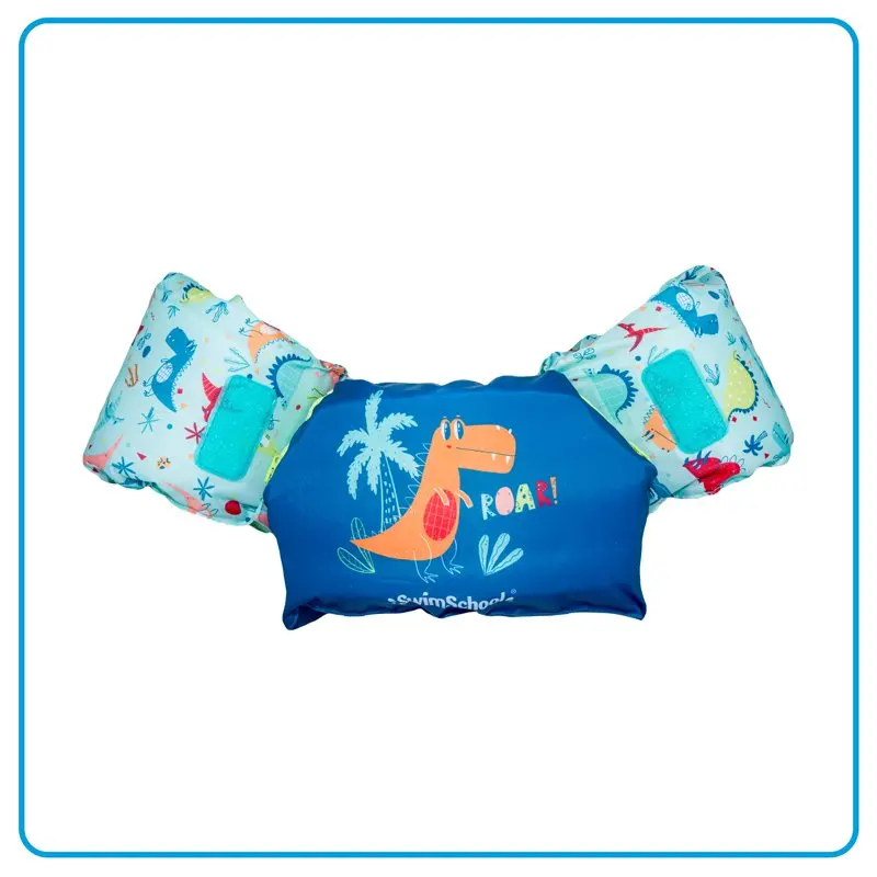 

School 2-in-1 Ultra-Fit Tot Swimmer Blue Flotation Vest, Ages 4-6 Years Gym accessories Gym Sports equipment Hoola hoop Excerci