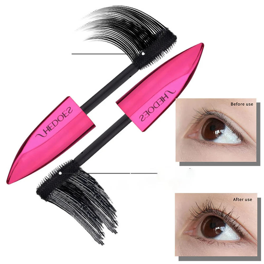 

Waterproof Mascara Eyeliner Set Non-smudge Mascara Extended Thick Fiber MascaraLash Fibers