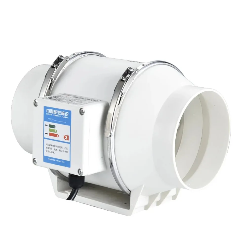 Exhaust Fan Wall Window Hood fan for bathroom Home Silent Ventilator Pipe Duct Fan Ventilate Air Clean Extractor