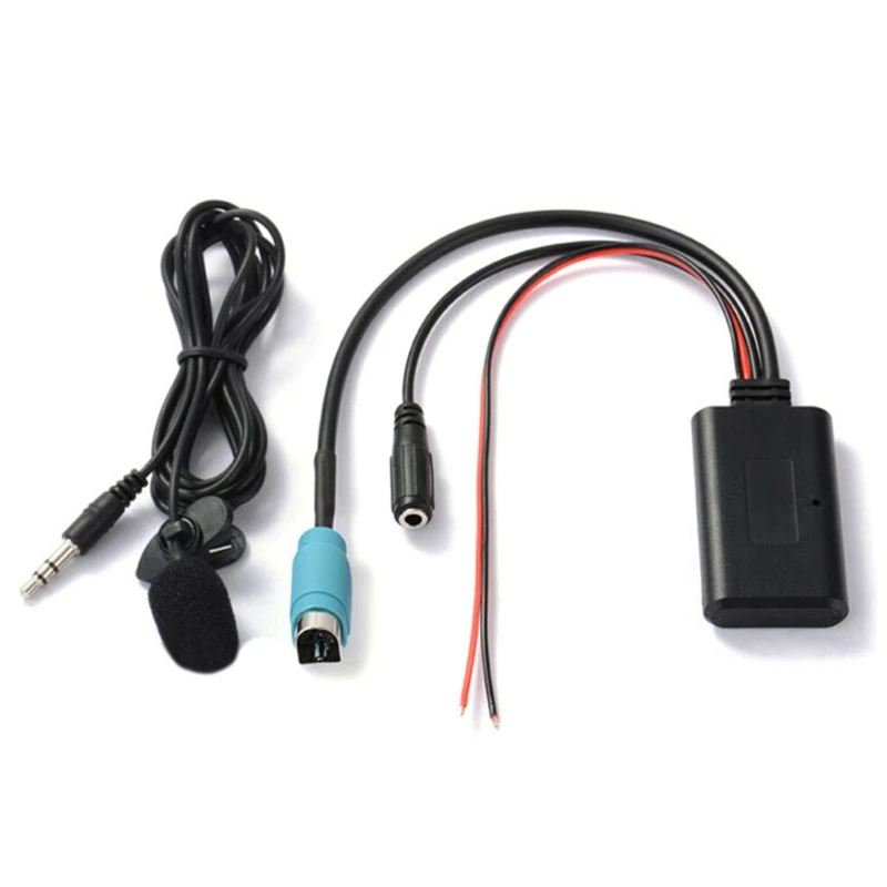

Car Bluetooth-compatible Module Adapter AUX Cable with Microphone TOP quality