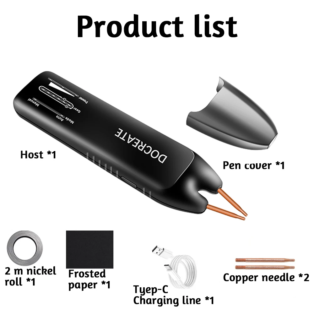 Точечный сварочный аппарат ручной для точечной сварки 11 передач с крышкой и