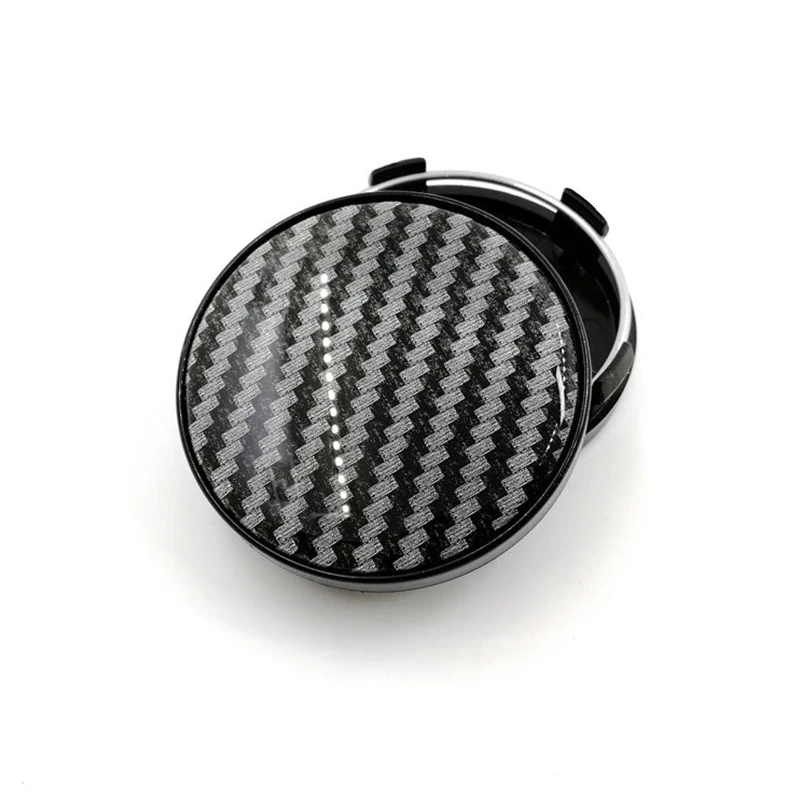 Углеродная черная 57 мм 58 Центральная крышка ступицы колеса автомобиля