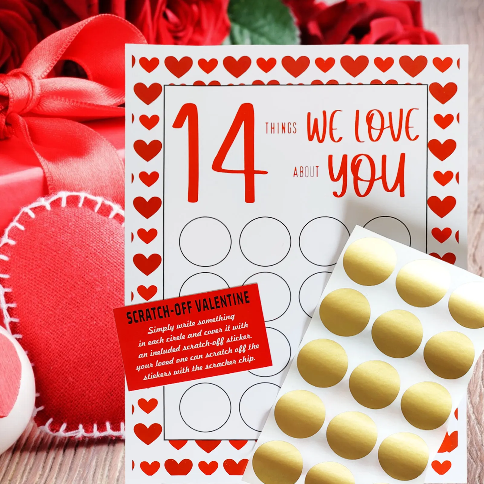 День Святого Валентина царапающиеся карты для взрослых 14 вещей которые я люблю о