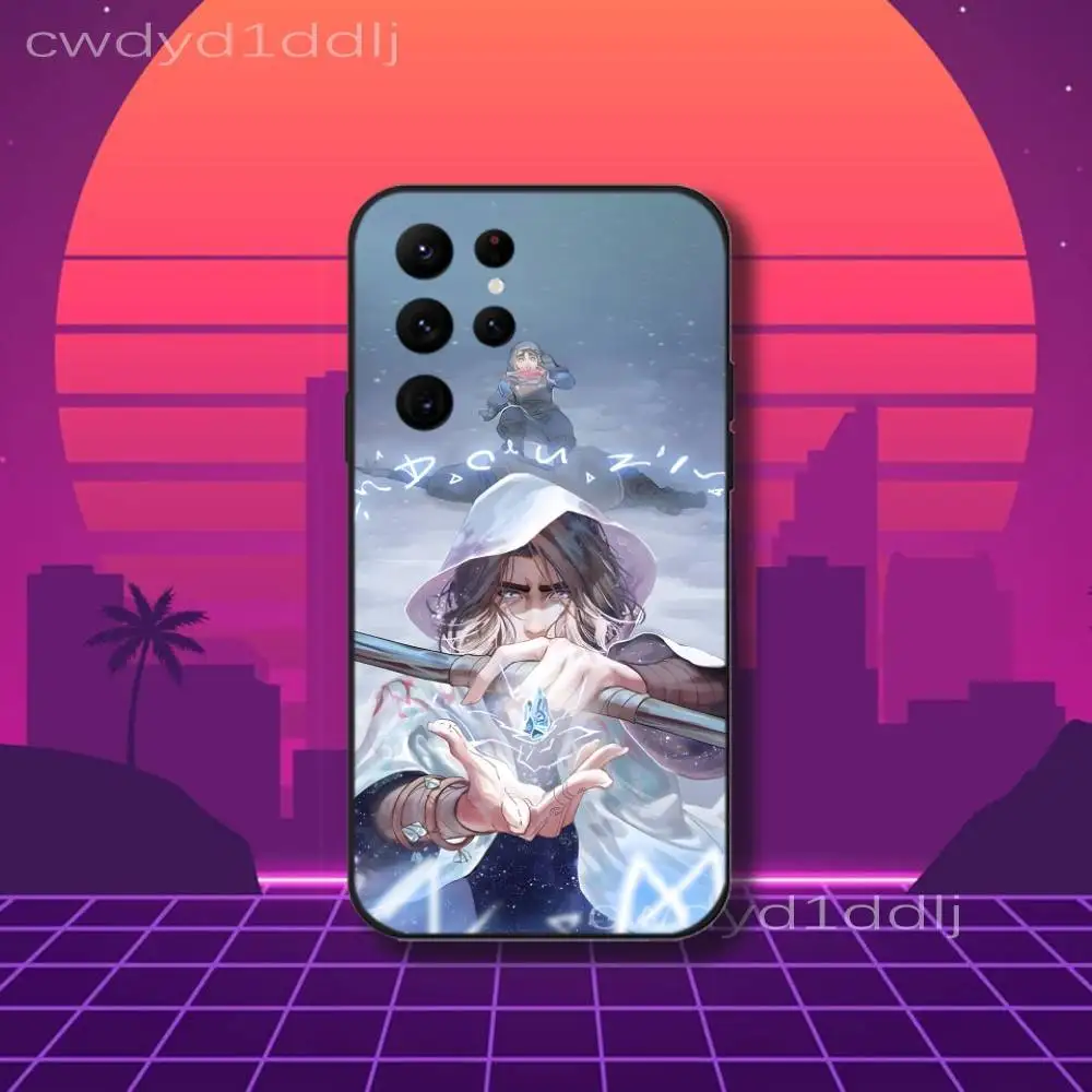 Фото Чехол для телефона V-Viktor Jayce Jayvik для Samsung S10, S21, FE, S21, S26, S25, S24, S23, Ultra, S9, S22, Plus, черный, противоударный, силиконовый, мягкий №2