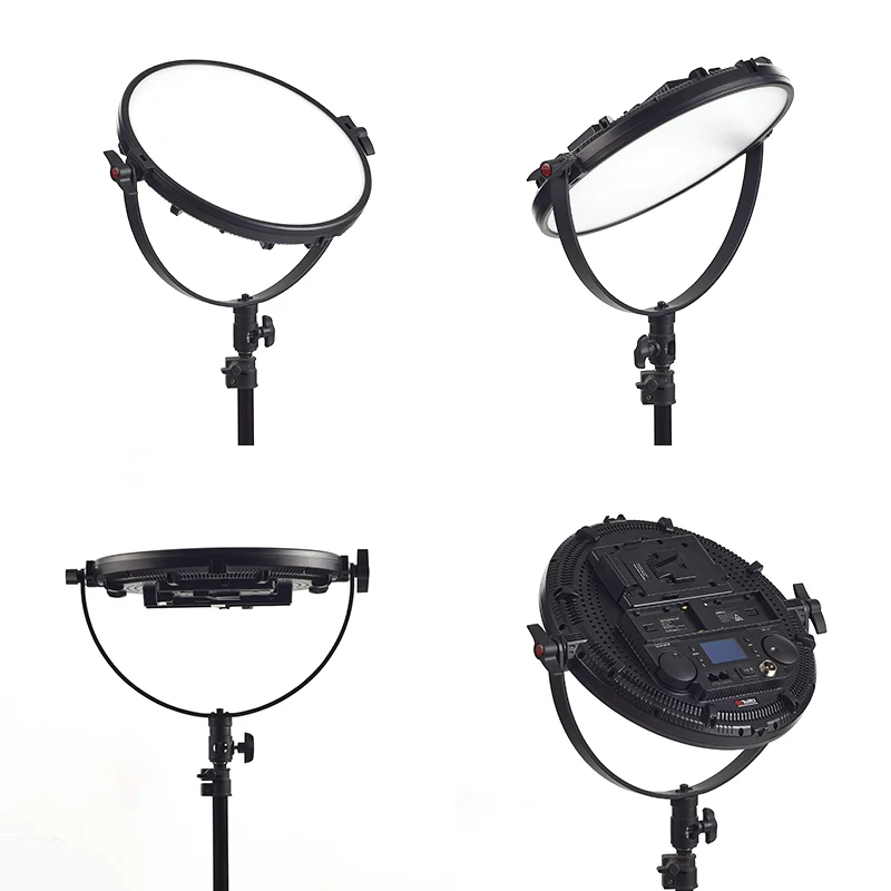 TOLIFO Профессиональный видеосвет RGB Полноцветное приложение DMX Мягкая фотография