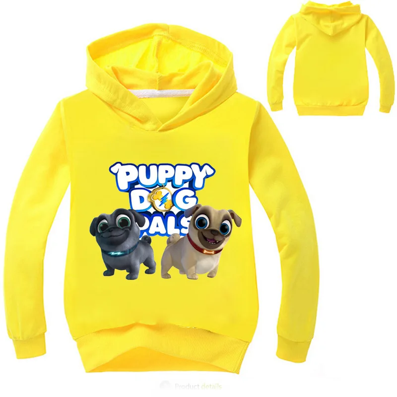 2-16Years Lady Dog Pillow Pal Porte Clothes Kids Coats Baby Girls Jacket Children Hooddy Jackets for Boys Sweatshirt Bike Jumper | Детская
