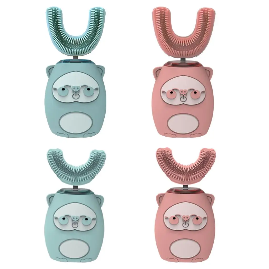 

Children Shaped Electric Toothbrush Cleaner 3 Modes