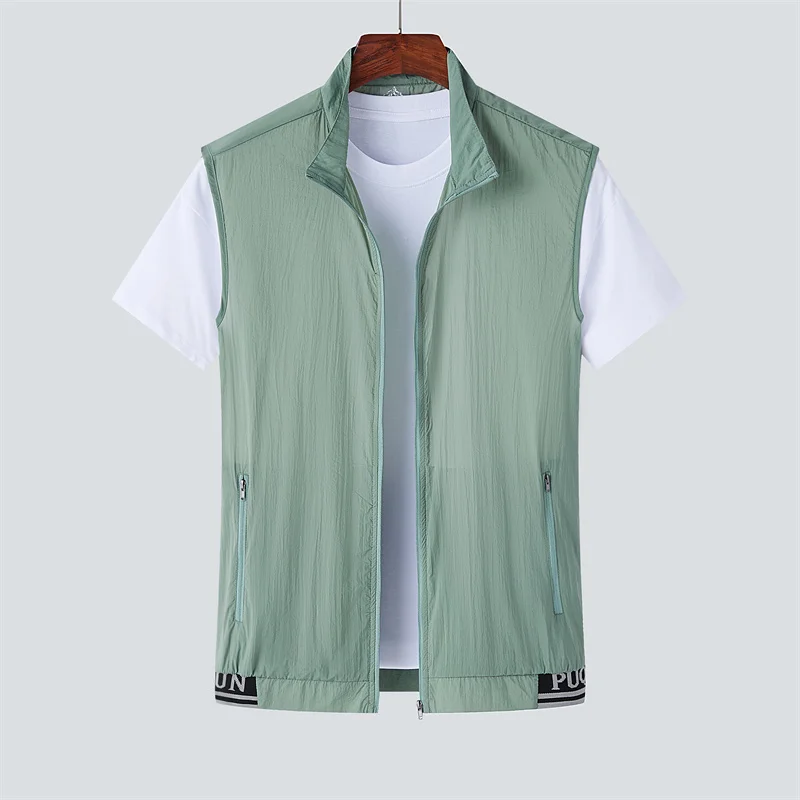 Уличный рыболовный тонкий жилет новинка 2024 Повседневная универсальная пористая