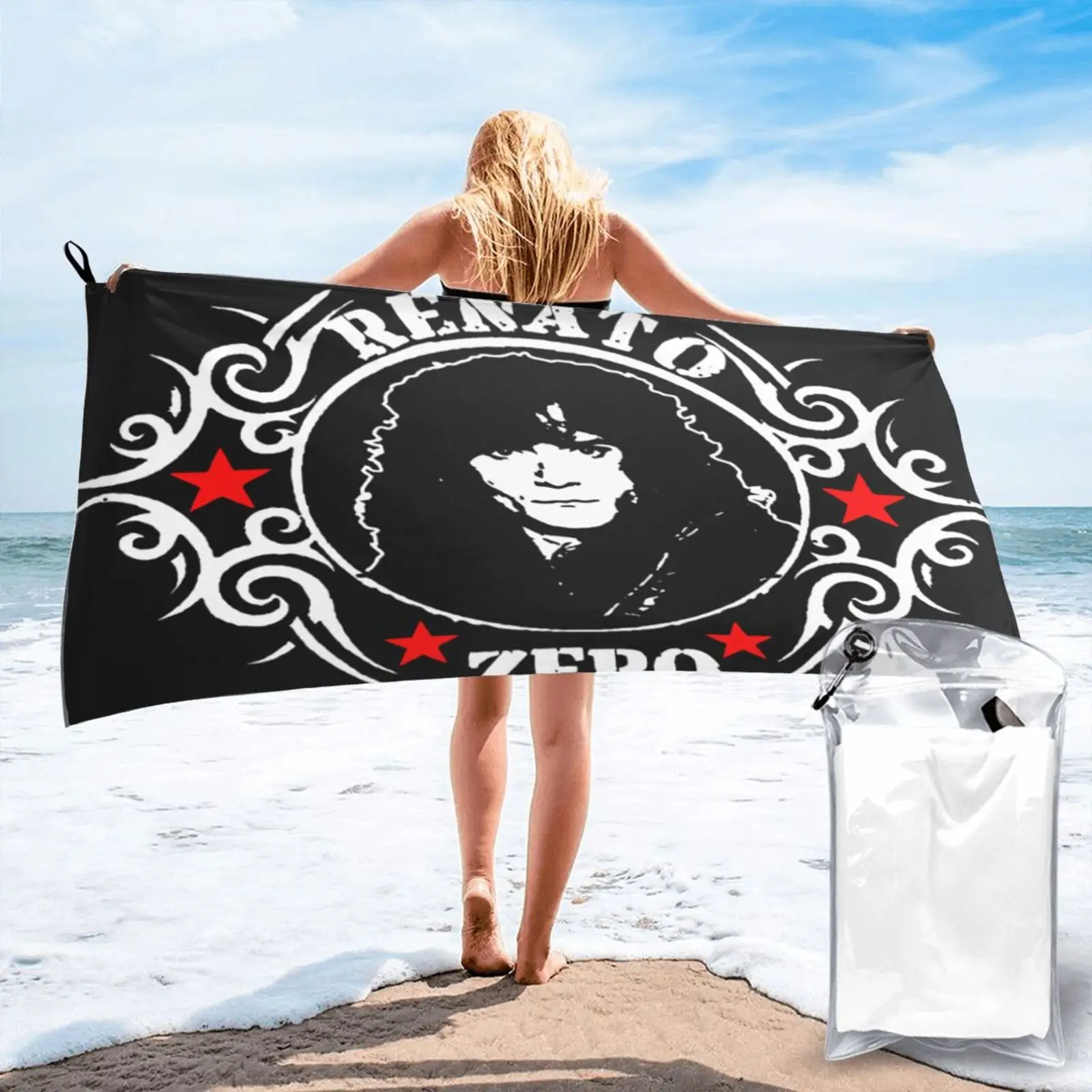 

Пляжное полотенце Renato Zero Cantante, пляжное полотенце для ванной, пляжное полотенце для лица, пляжное полотенце на заказ