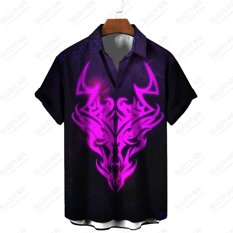 

Linen Shirt Cat Shirt Turn-Down Vintage Shirt Cheap Shirts For Men Online Hot Sale Korean Version Clothing Brand Gulf Kapital