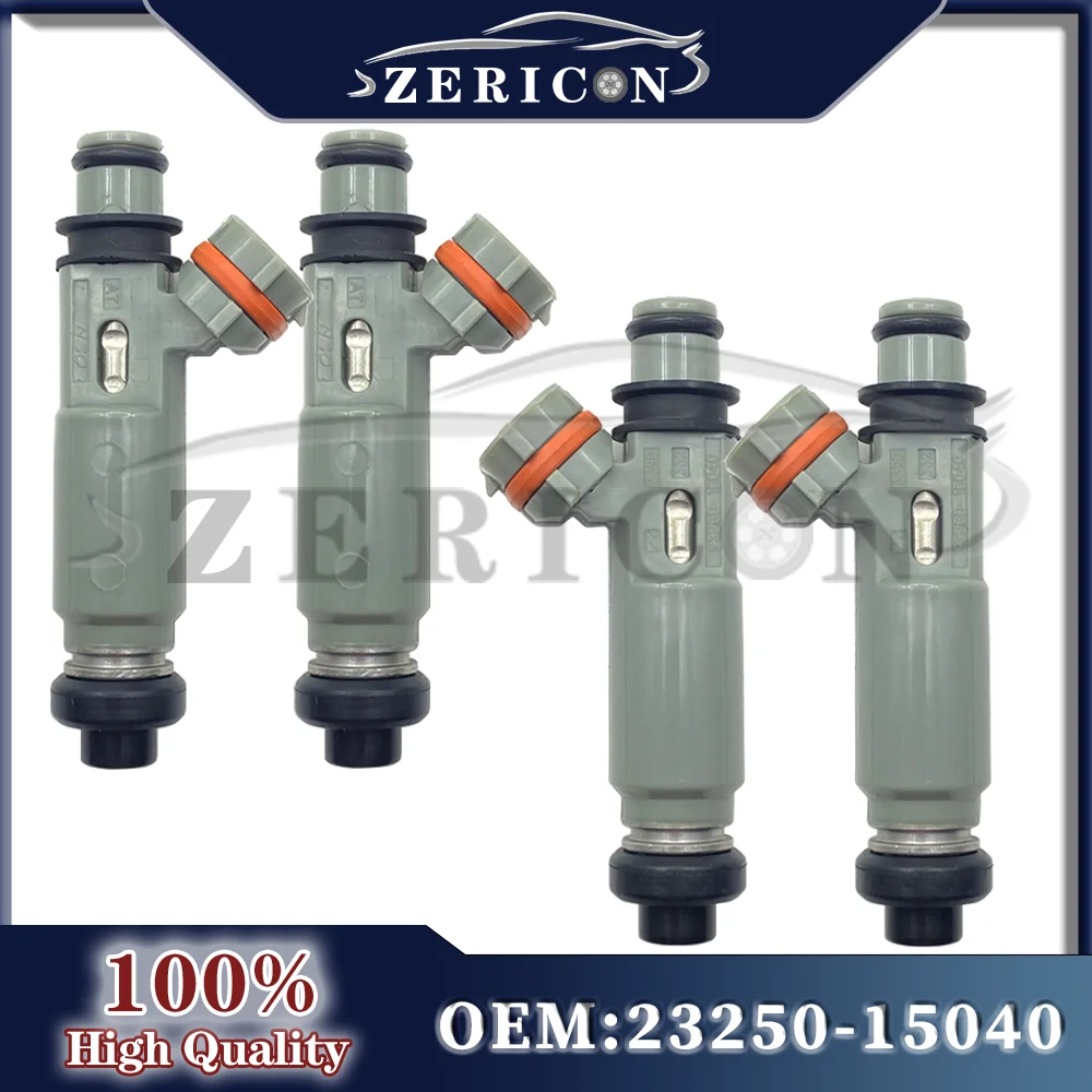 

4PCS NEW 23250-15040 23209-15040 Fuel Injector Nozzle For Toyota Corolla AE11 4AFE AL50 1.6L 1997~1999 23250 15040 23209 15040