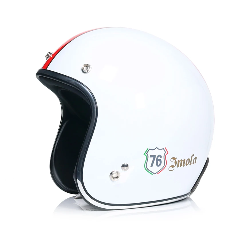 

New style motorbike helmet Matte Black retro motorcycle helmet DOT SG standard open face moto helmet 3/4 casque moto jet fa