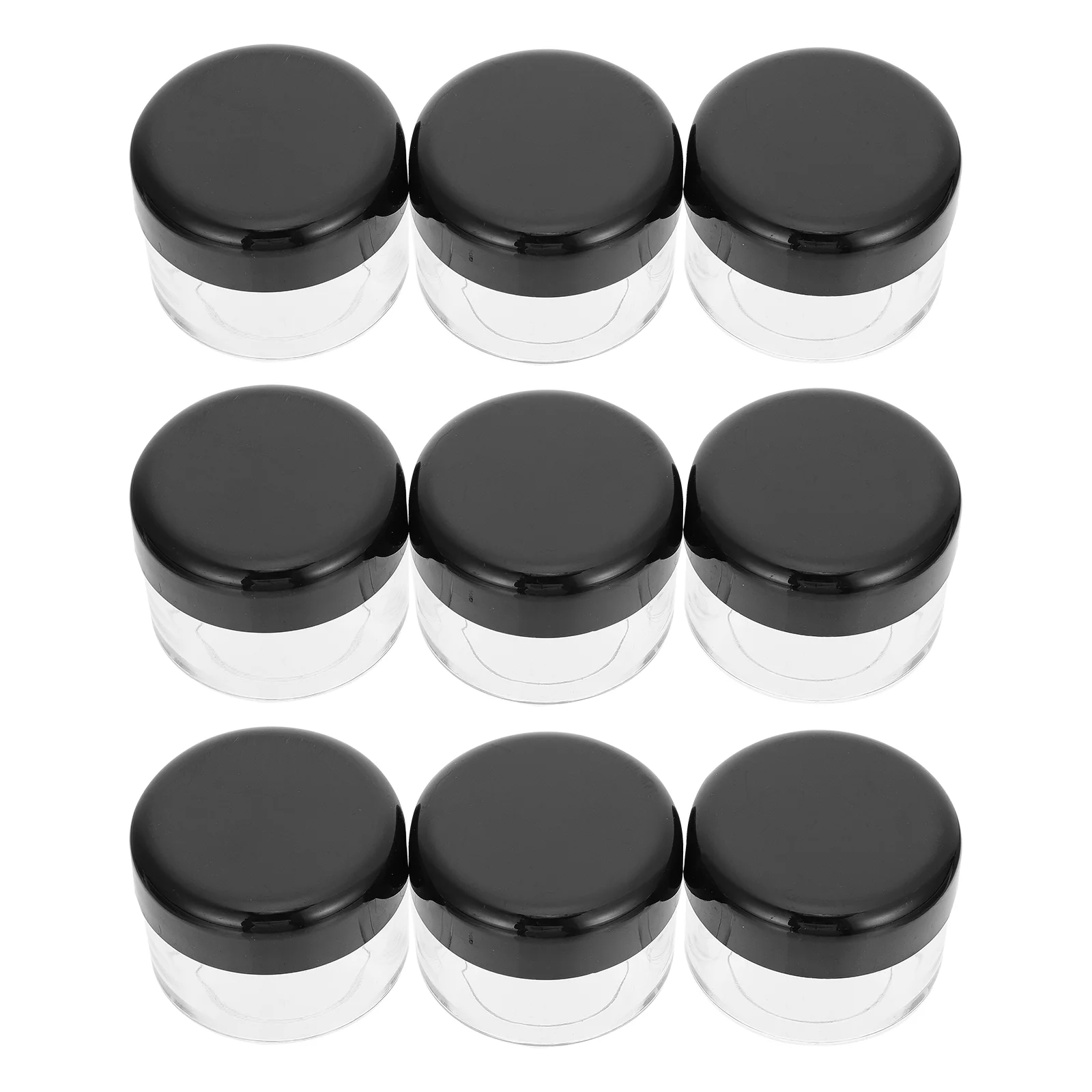 

15 Pcs Box Plastic Cases Portable Makeup Dispenser Samples Empty Useful Cream Bottles Paste Cans Jars Lid
