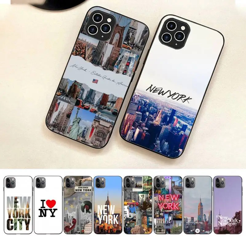 

New York Central Phone Case For Iphone 7 8 Plus X Xr Xs 11 12 13 14 Se2020 Mini Pro Max Case