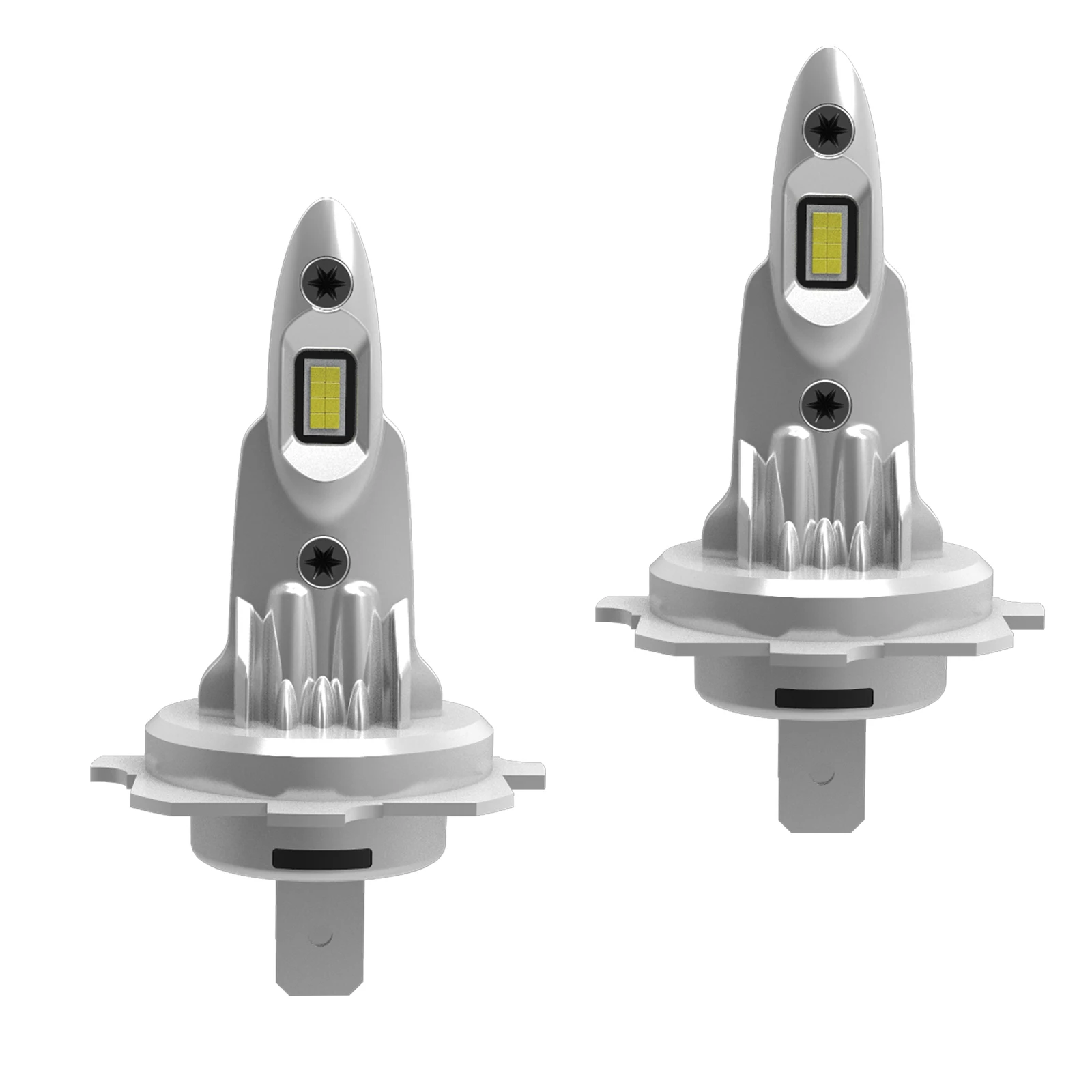 9000LM H7 Led Turbo 6000K 12V Лампа для фар Двойная медная трубка 90 Вт CSP автомобильных