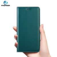 babylon genuine leather case for oppo realme narzo 10 20 30 pro 10a 20a 30a 50i 50a prime pro 5g luxury plain leather flip cover