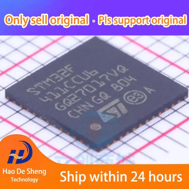 

10PCS/LOT STM32F411CCU6 QFN48 New Original In Stock