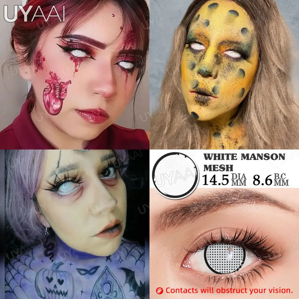 UYAAI 1 пара ежегодная мода макияж косплей высококачественные контактные линзы