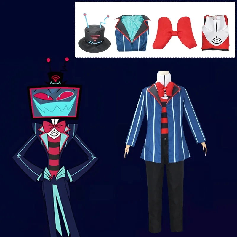 Аниме Mr. Vox Косплей Костюм Сезон 2 S2 Телевизионный Дьявол Voxy Valentino Генеральный