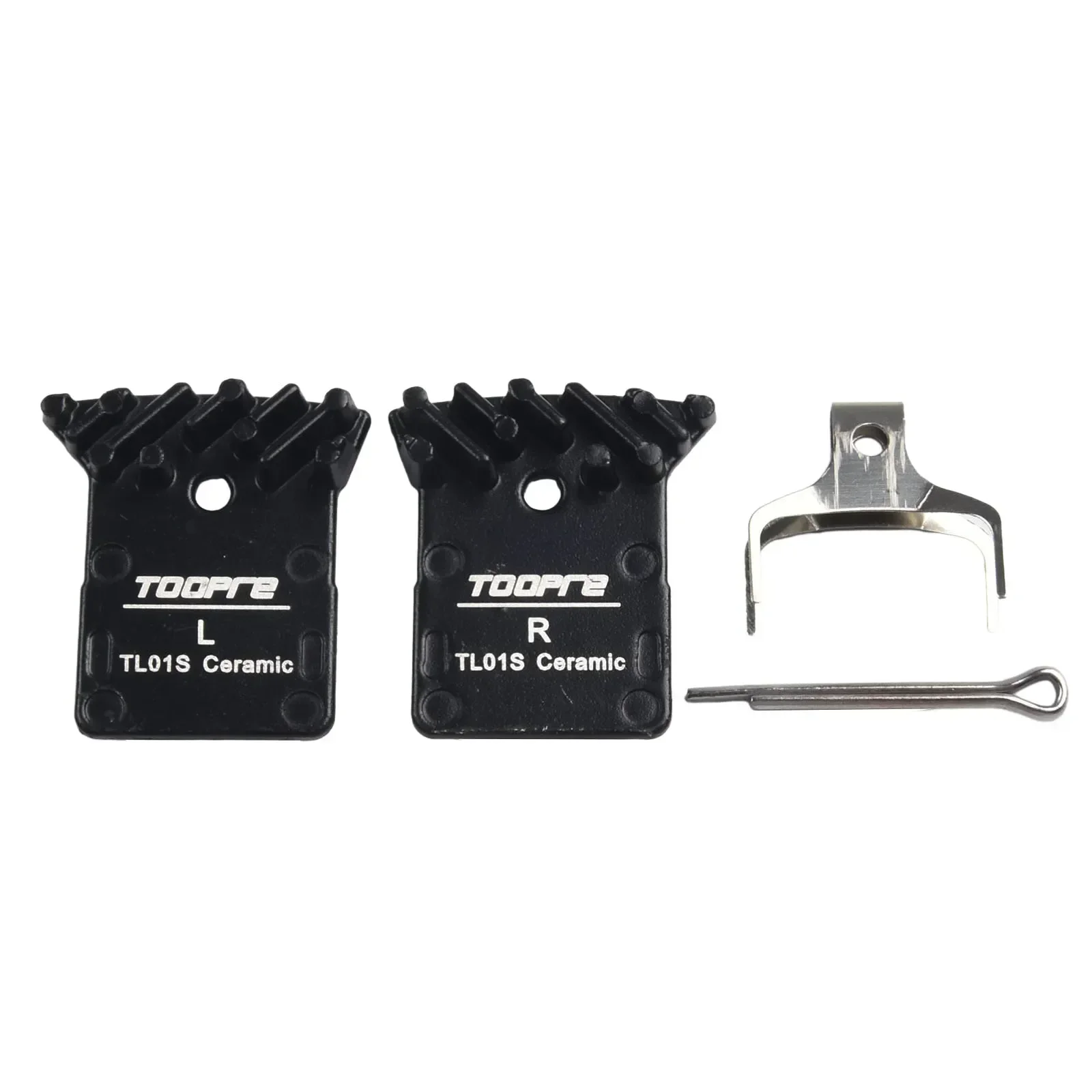 Практичные колодки дискового тормоза черные велосипедные детали алюминий +