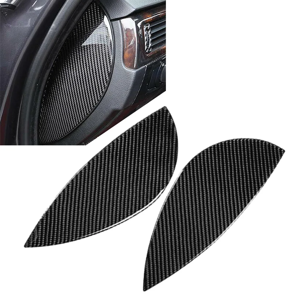 2 шт. отделка приборной панели автомобиля из углеродного волокна обильная