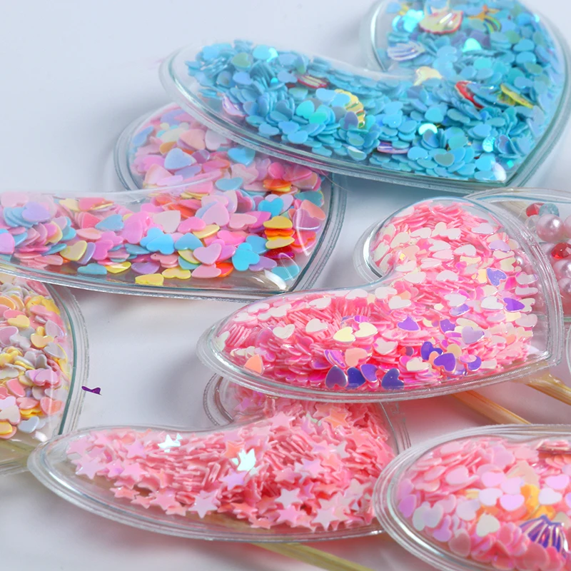 3 шт. блестки для торта русалка