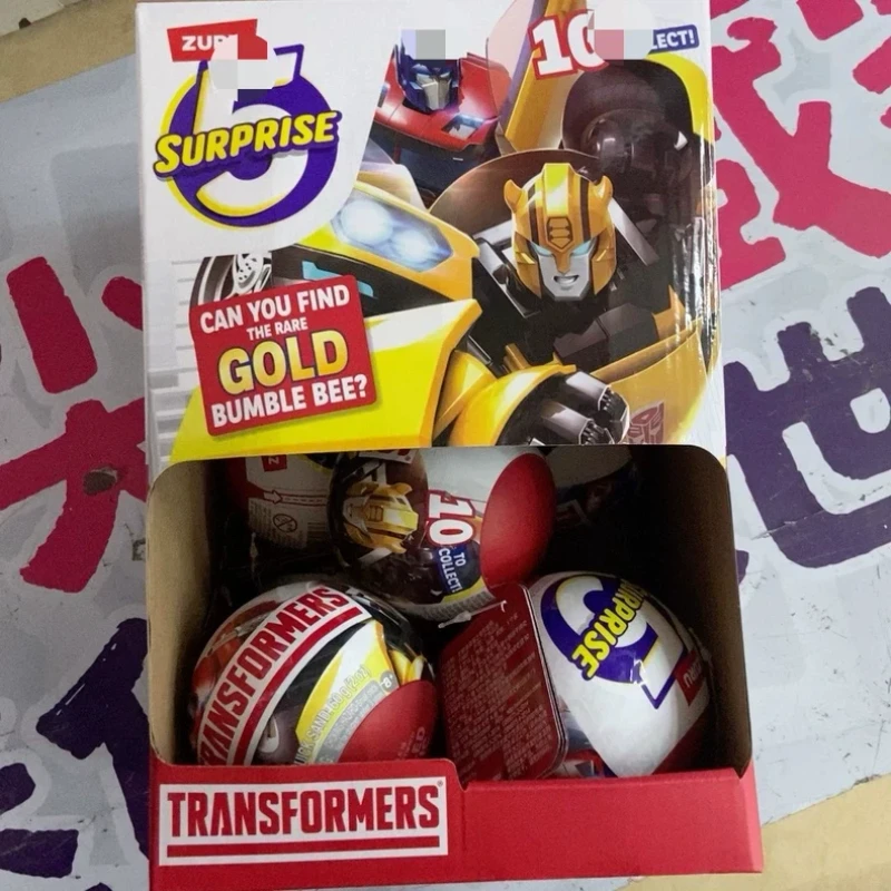 Игрушка-сюрприз Zuru5 Transformers Blind Pod: Оптимус Прайм, Бамблби, Саундвейв, Мегатрон — трансформер, коллекционный подарок для детей (art.: 3920dc445b226) - 3920dc445b226